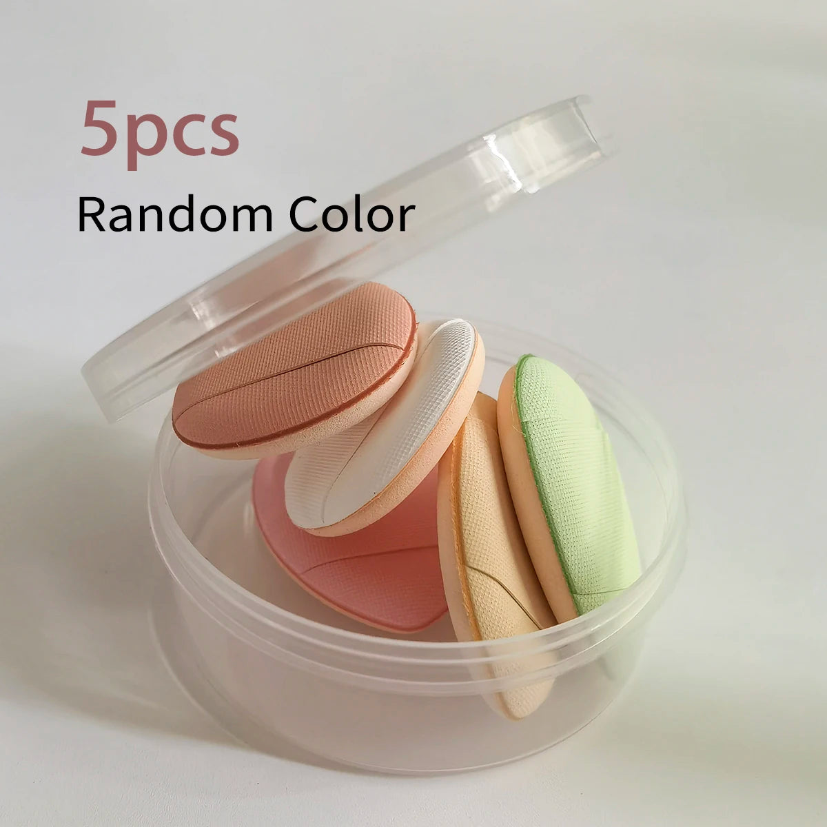 Mini Finger Puff Small Air Cushion Powder Sponge For Face Concealer Bb Cream Sponge Puff Makeup Tool Wet And Dry Use Powder Puff