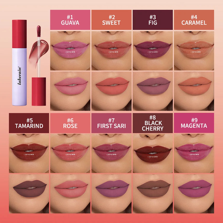 Staining Lip Oil Kulfée Lip Gloss Stain Two In One Long Lasting Deep Hydration Moisturizing Non Sticky Waterproof Lip Cosmetics
