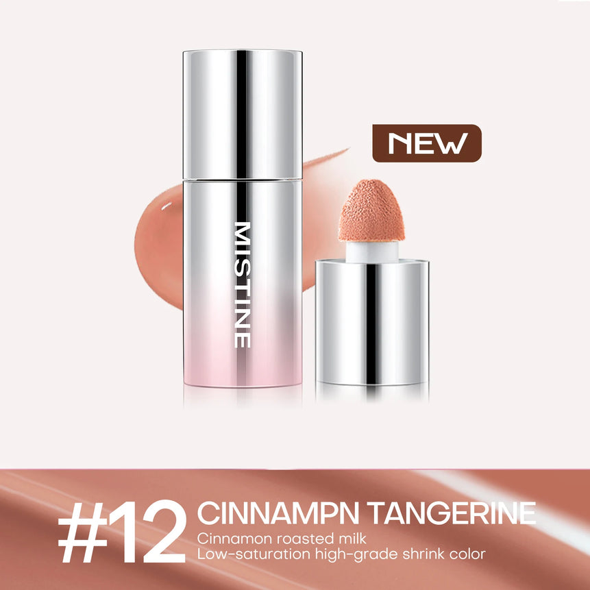 Mistine Thai Latte Liquid Blush 7g Translucent Natural Blending Makeup Smooth Colour Retention Cosmetics 1 Piece