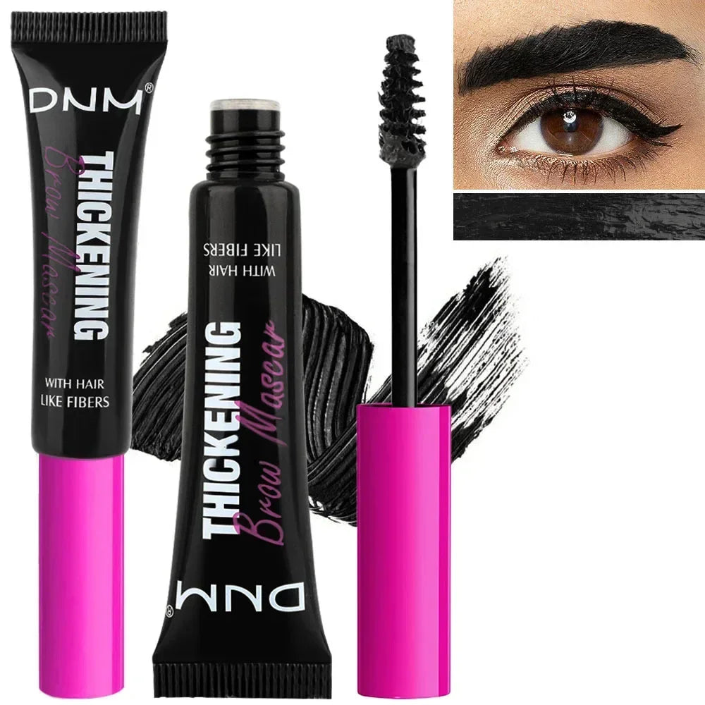 1pcs Eyebrow Gel Cream Waterproof Styling Cream Long Lasting Fixing Brow Make Up Natural Wild Brow Pomade Setting Gel with Brush