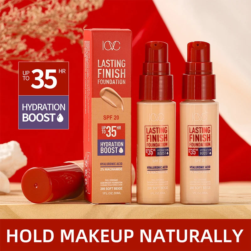 Liquid Foundation Effective Concealer Waterproof Sweat-resistant Delicate Makeup Cover Dark Circles Professional Cosmetics