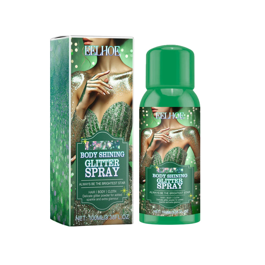Highlighter Spray — Natural Radiant Dimension, Long-Lasting Intense Brightening, Shimmer Powder