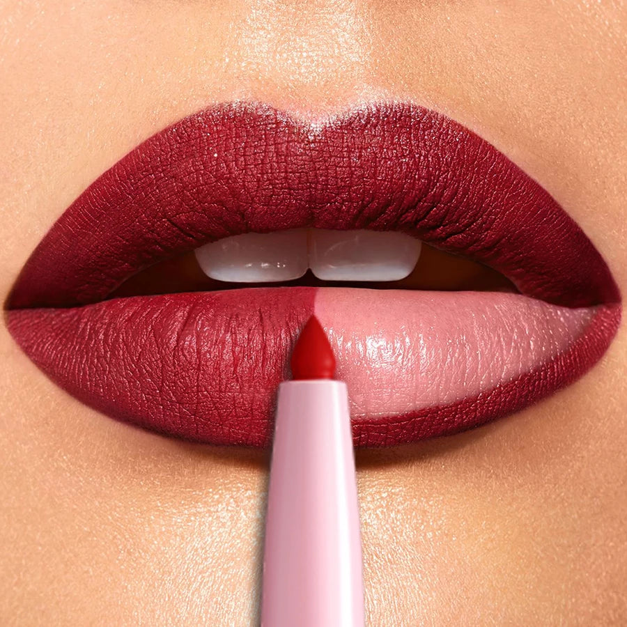 1PC Nude Brown Red Lip Liner Pencil  Outline Contour Pink Lip Tint Korean Makeup Waterproof Matte Lipstick Crayon Pen lip Balm