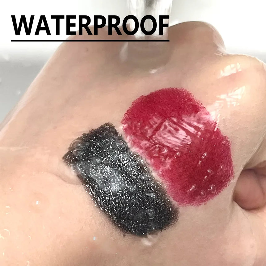 Soft Matte Two Tone 2-in-1 Lipstick Smooth Matte Lip Gloss Bright Color Long lasting Sexy Women's Cosmetics