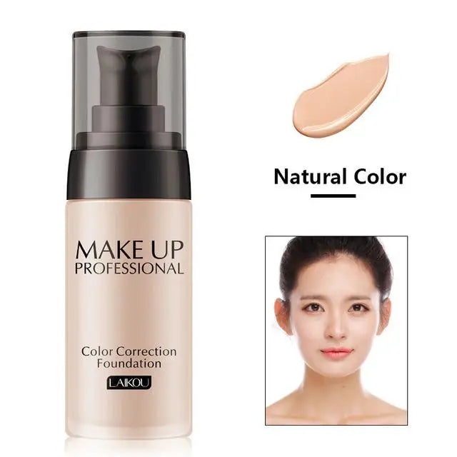 LAIKOU 40g Liquid Foundation | BB Cream, Concealer, Moisturizing, Oil-Control, Whitening, Waterproof Face Makeup Base