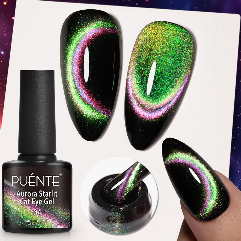 8ML Christmas Sparkling Reflective Diamond Glitter Liner Gel Nail Polish Soak Off UV Semi-Permanent Nail Art Varnish Manicure