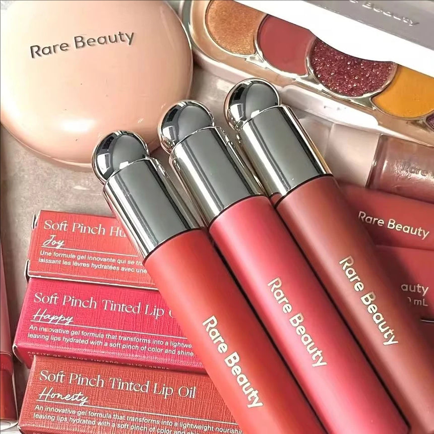 RARE Beauty New Lipstick Flashing Light Lasting Hydrating Powdery Powder Blusher High Gloss Mirror Setting Spray Hand and Cream
