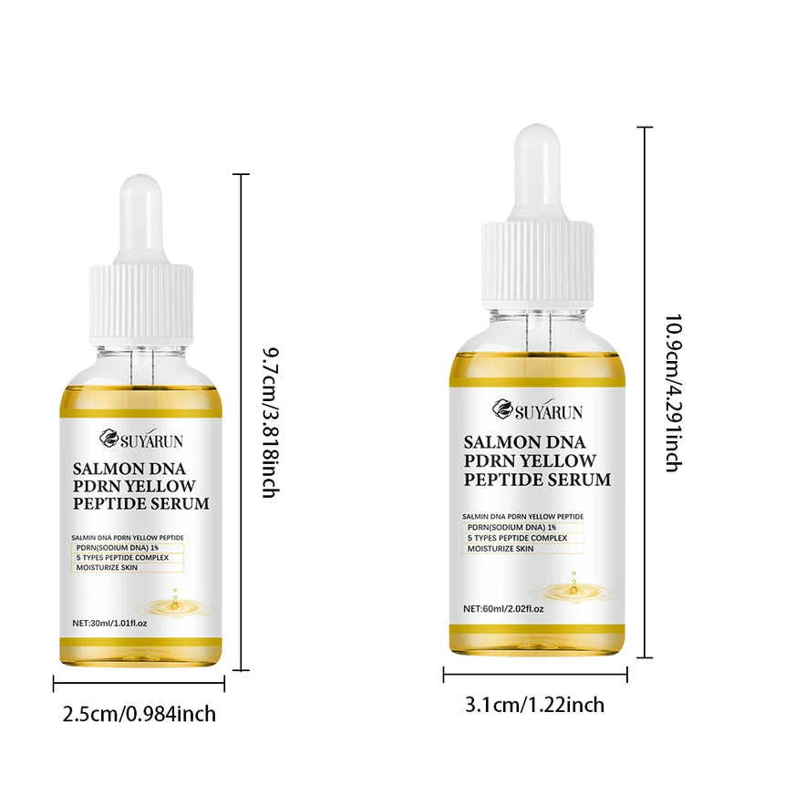 SUYARUN Salmon DNA PDRN + Yellow Peptide Complex Serum - Anti-Aging Solution, Skin Repair, Hydration, Brightening, Tightening.