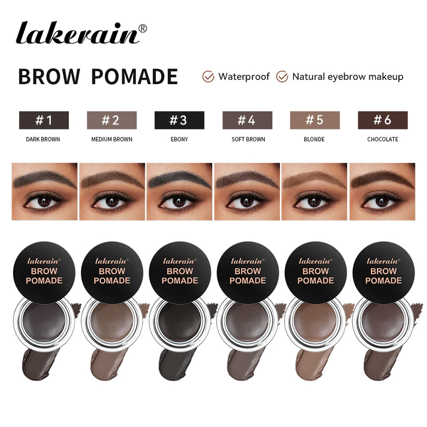Eyebrow Pomade Enhancers Long-lasting Waterproof Eye Brows Pomade Texture Eye Brow Tint Enhancers For Women Eyebrow Cosmetics