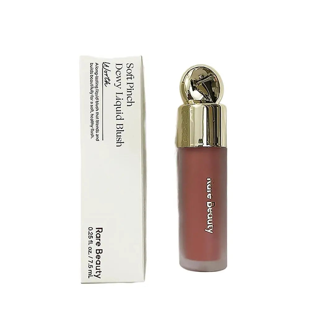 11 Color Matte Liquid Powder Blusher, Lip and Cheek Dual-Use Powder Blusher, Low Saturation, Natural Moisturizing Facial Makeup