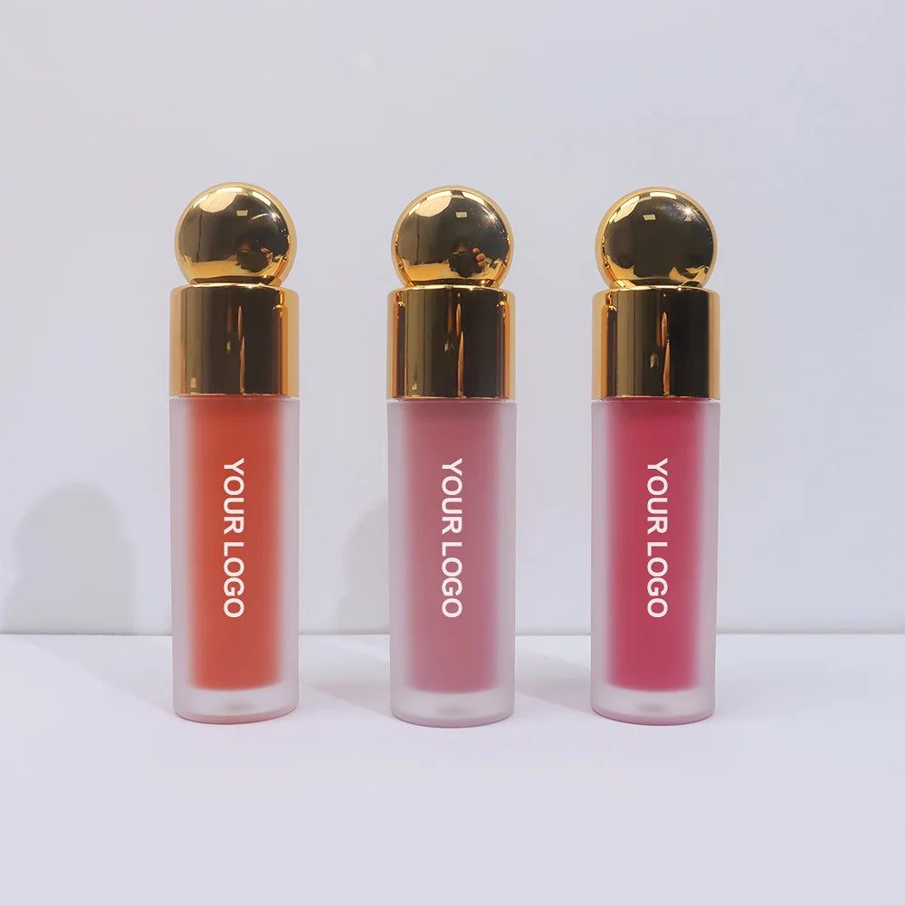 Face Liquid Blusher Makeup Long-lasting Matte Make Up Natural Cheek Contour Blush Cosmetics
