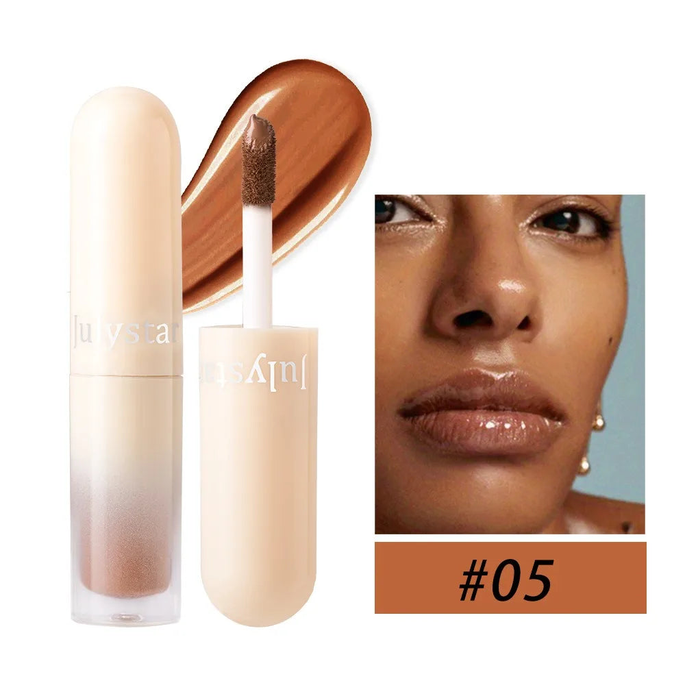 Waterproof Liquid Concealer Oil-control Lasting Cover Dark Circle Tattoo Acne Natural Full Coverage Lightweight Concealer Makeup