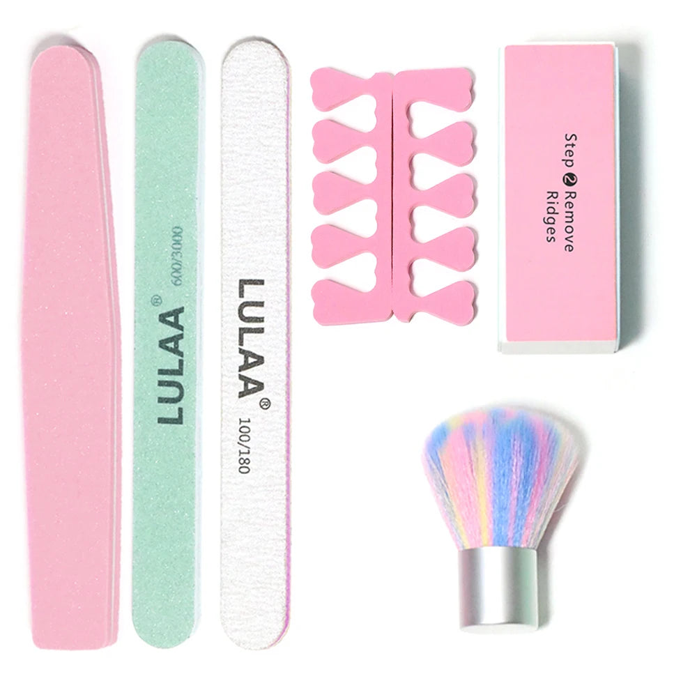 YIKOOLIN Care Manicure Set Manicure Set Professional Nail Clipper Kit 3pcs Nail Filing Shaping 2pcs Finger Separator