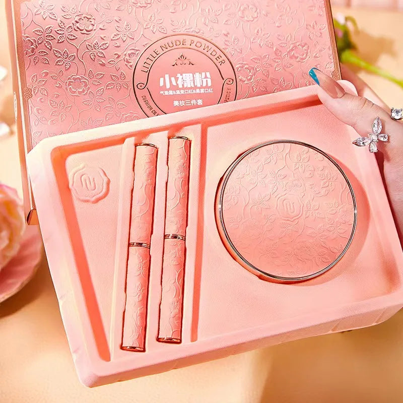Makeup Sets Include Face Powder Foundation Concealer Eyeliner BB Cream Lipstick Make Up Valentine's Day Christmas Gift Box