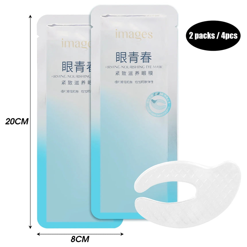 Moisturizing Collagen Eye Mask Patch Wrinkle Remove Eyes Patches Hydrating Firming Lifting Fade Fine Lines Eyes Skin Care Masks