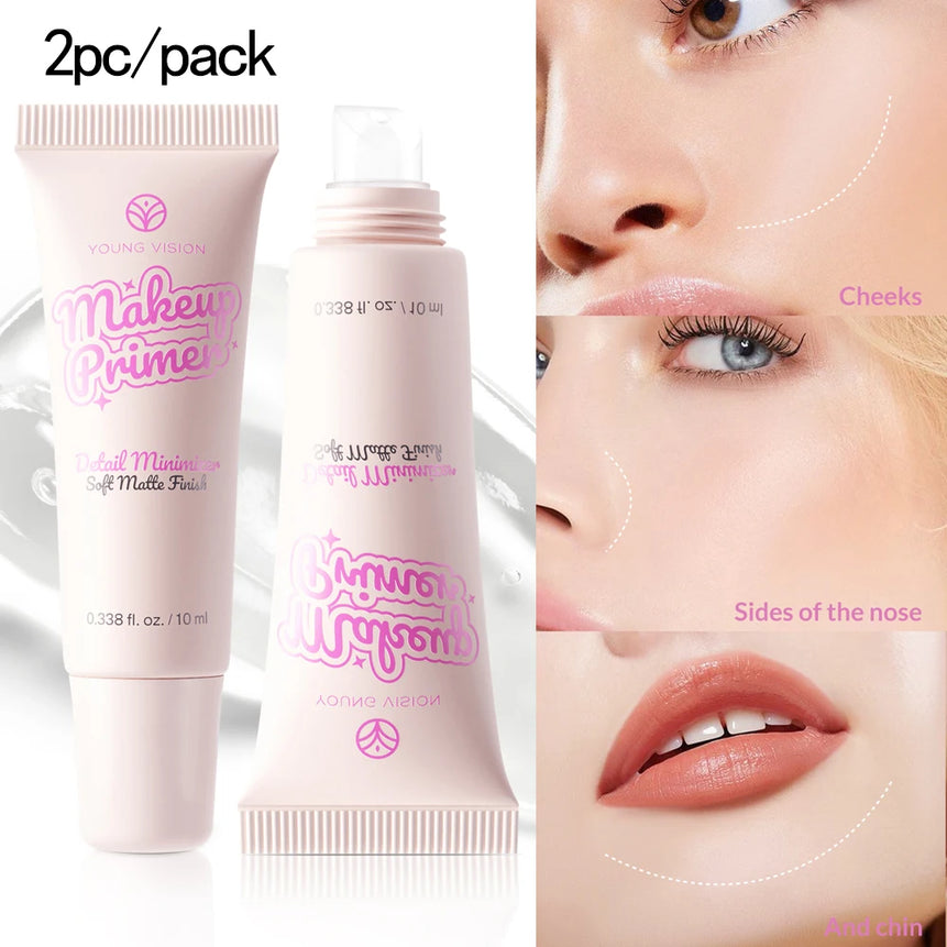 Light Mist Water Resistant Oil Control Brightening Complexion Matte Concealer Setting Powder with Powder Puff