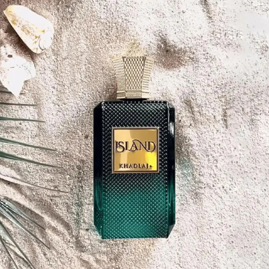 Khadlaj Island Unisex Extrait De Parfum Spray 3.4 Oz - Long-Lasting Fragrance for Men And Women