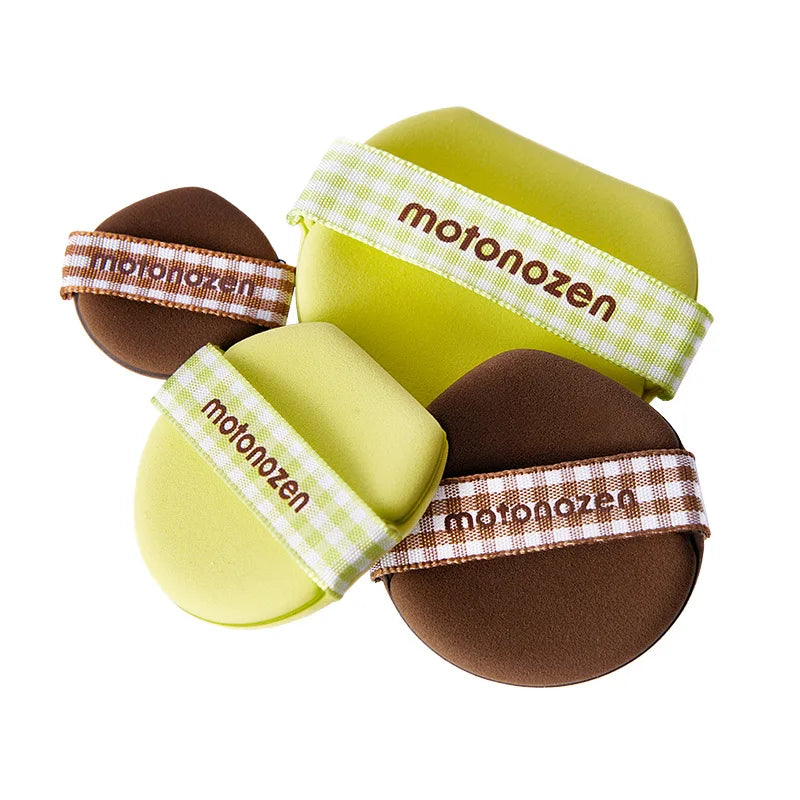 MOTONEOZEN 4pcs Makeup Blender Puffs Soft Smooth Powder Liquid Foundation Concealer Cosmetic Sponge Applicator Tool Dry Wet Use