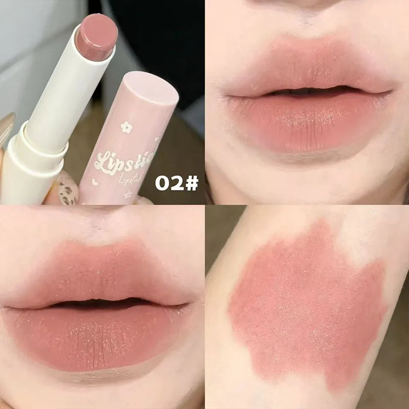 Art Value Matte Lipstick Gift Set, Soft Matte Finish with Subtle Sparkle, Lip Gloss Ideal for Autumn & Winter and Christmas Gift