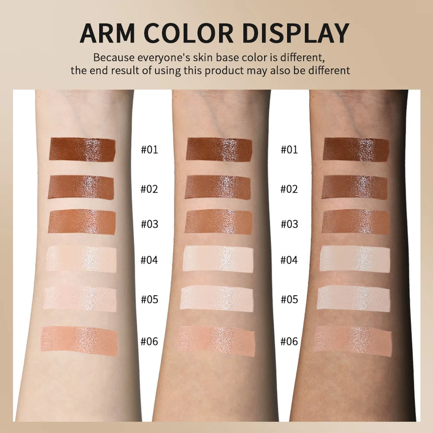 Skin Tint Foundation Stick Eraser Concealer Foundation Stick Serum Boosted Smooth Plumper Hight Coverage Travel Bronze Foundatio