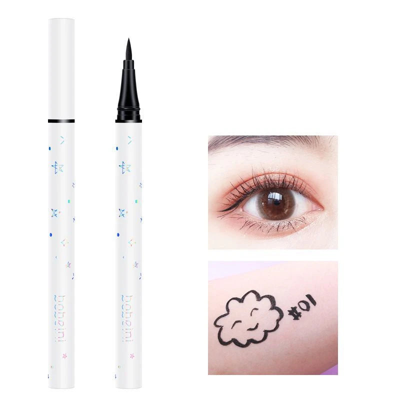 Black / Brown Liquid Eyeliner Waterproof Long Lasting Eye Liner Pencil Quick Drying Not Bloom Natural Eyleliner Pen Makeup
