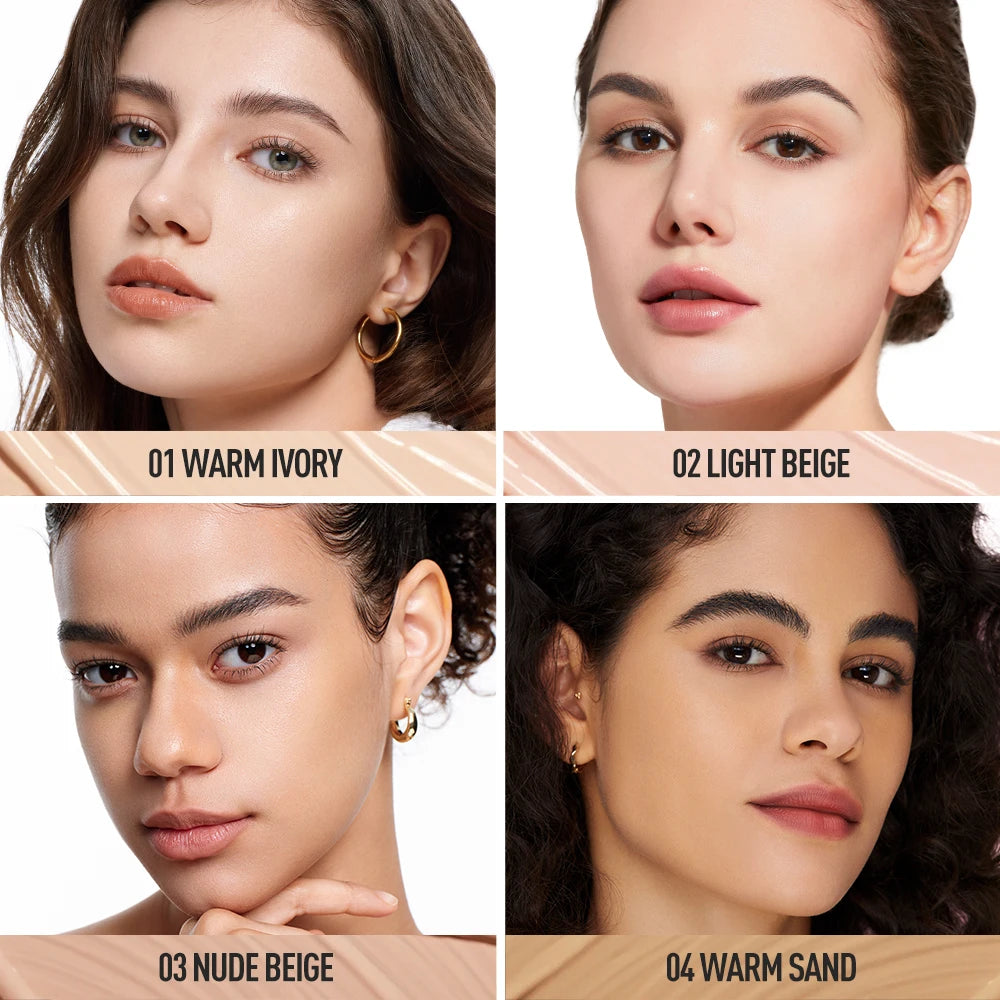 O.TWO.O Liquid Foundation | Matte, Moisturizing, Oil-Control, Long-Lasting, Waterproof Makeup