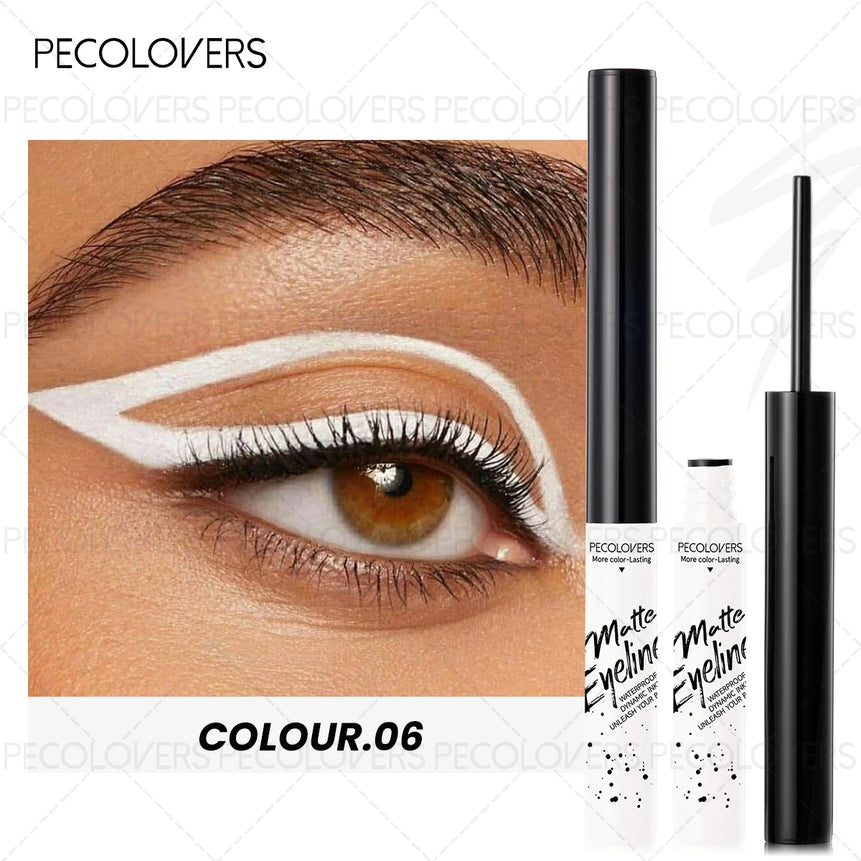 1PC Colorful Liquid Eyeliner, Waterproof, Precise Line, High Color Payoff, Quick Drying, Perfect for Christmas and Holiday Party