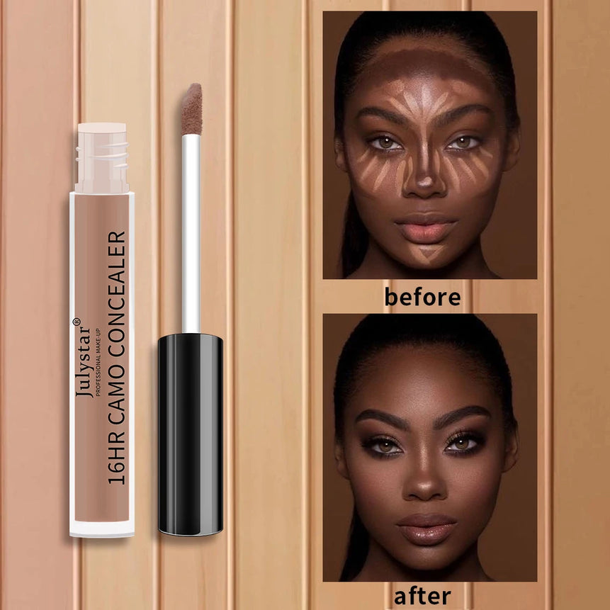 6 Colors Liquid Concealer Covering Moisturizing Control Oil Foundation Dark Circles Freckle Eyes Face Concealer Liquid Makeup