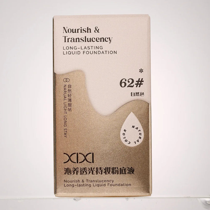 Make Up Xixi, Nourishing, Transparent, Holding, Liquid Foundation, Clear, Moisturizing, Concealer, Durable, Waterproof, Sweat