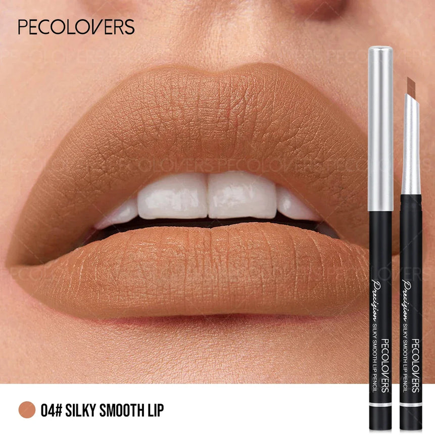 1PC Long-Lasting Waterproof Lip Liner Pen - Sweatproof Formula, Ideal for Crafting Delicate Makeup Looks